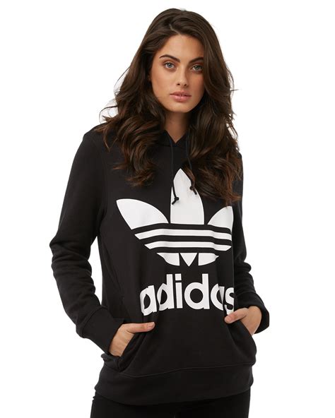 adidas zwarte hoodie woman|Adidas women's sweatshirts.